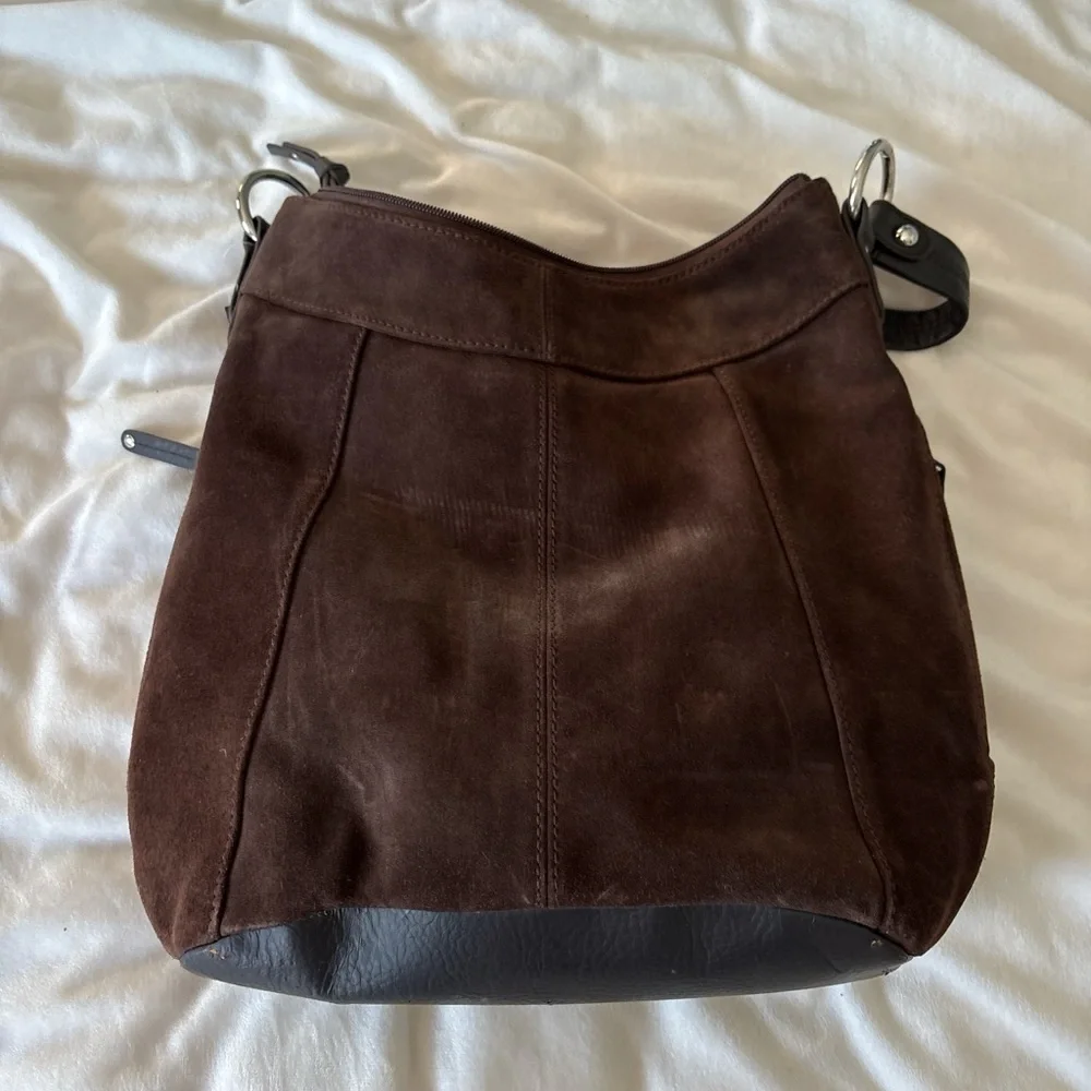 Clarks Women's Hobo Bag in Rich Brown and Black
